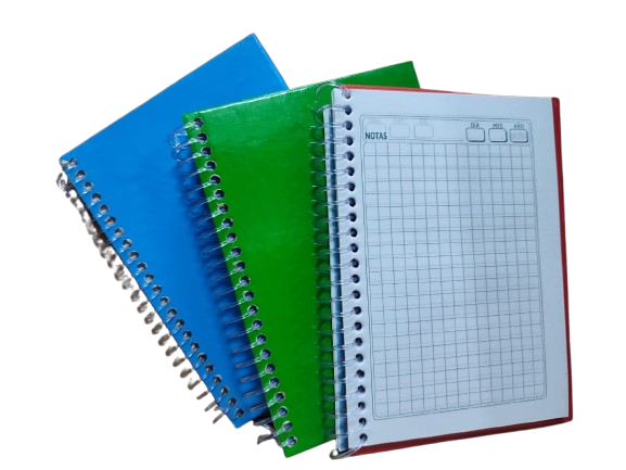 Libretas 10x14cm 80hjs